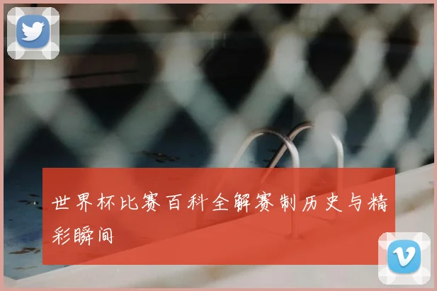 世界杯比赛百科全解赛制历史与精彩瞬间